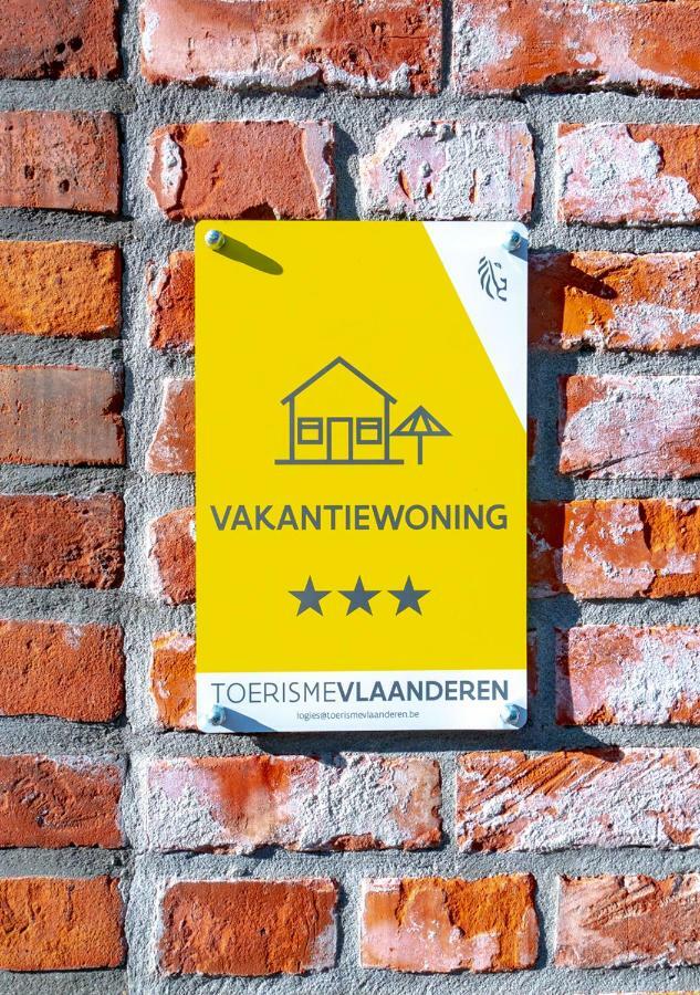 De Vakantieschuur Sint-Laureins Eksteriør bilde
